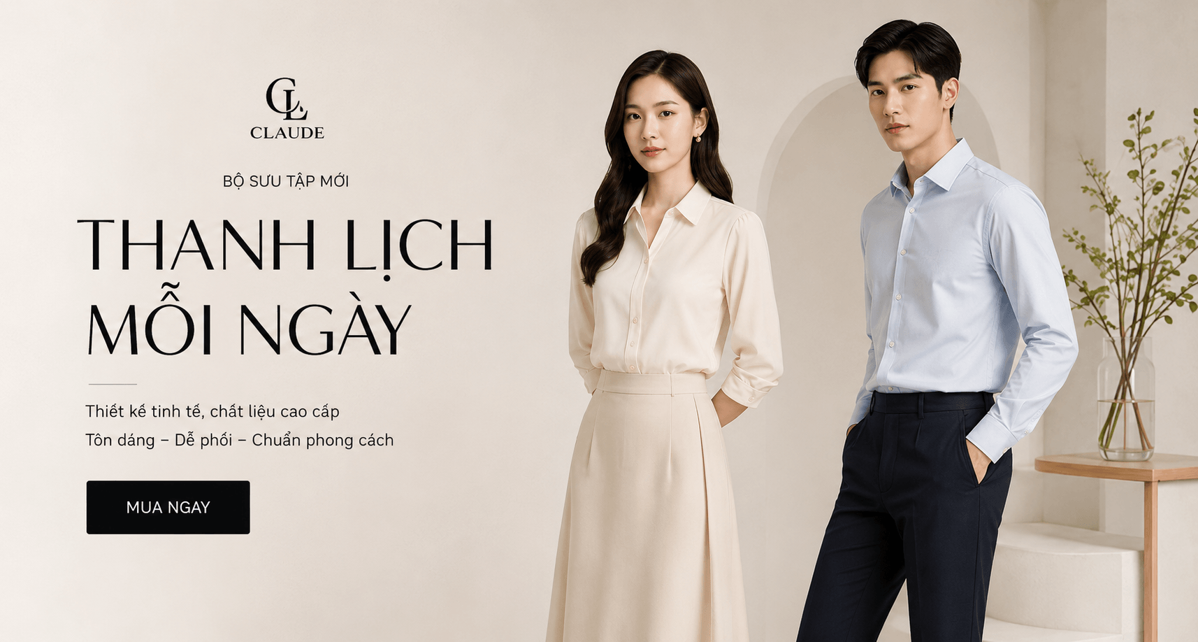 Banner trang chủ CLAUDE