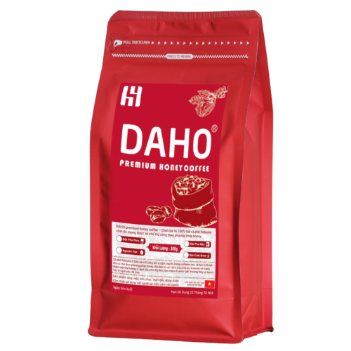 1kg Cafe DAHO honey coffee Đẳng cấp Cà Phê Sơ Chế Honey Dùng Pha Máy , Pha máy Cam kết 100% Trái Chín Đặc Biệt