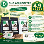 1kg cà phê rang mộc DUC ANH COFFEE tất cả các tùy chọn robusta và arabica - xay dùng pha phin, cafe pha máy, cafe hạt, ủ lạnh - Ảnh 3